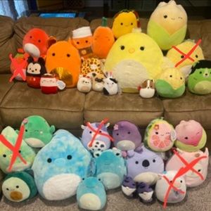 Kellytoy squishmallows SELLING ON SEPERATE POST JUST ASK!
